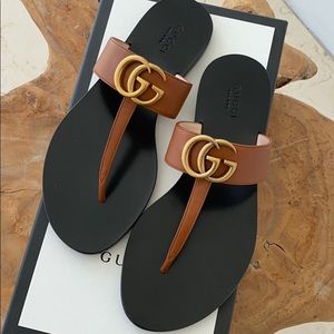 Gucci Marmot Sandal Flats
